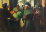 Market scene (Koller Auction, Sept. 2019)