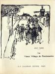 Le Vieux Village de Montmartre by Faber (1920)