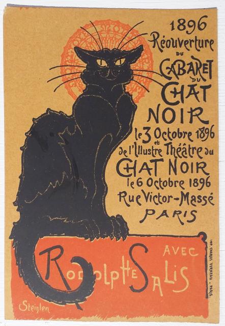 Reouverture du Cabaret du Chat Noir (1896)