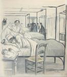 Preliminary drawing for Lamento (1898) (Private collection, France)