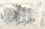 Original drawing for Le Bouclier (private collection, France)