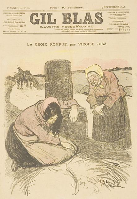 La Croix Rompue by Virgile Josz (Sep. 9, 1898)