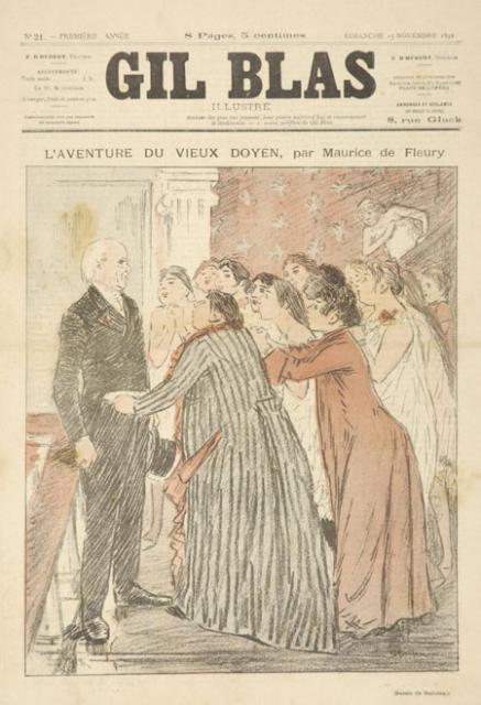 L'Aventure du Vieux Doyen by Maurice de Fleury (Nov. 15, 1891)