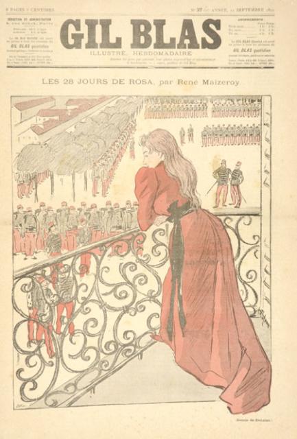 Les 28 Jours de Rosa by Rene Maizeroy (Sep. 11, 1892)