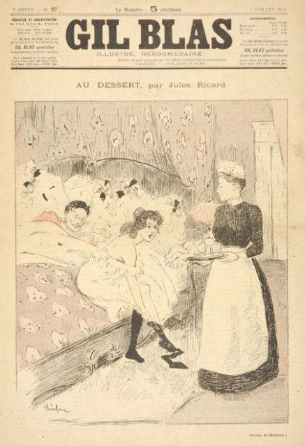 Au Dessert by Jules Ricard (Jul. 3, 1893)