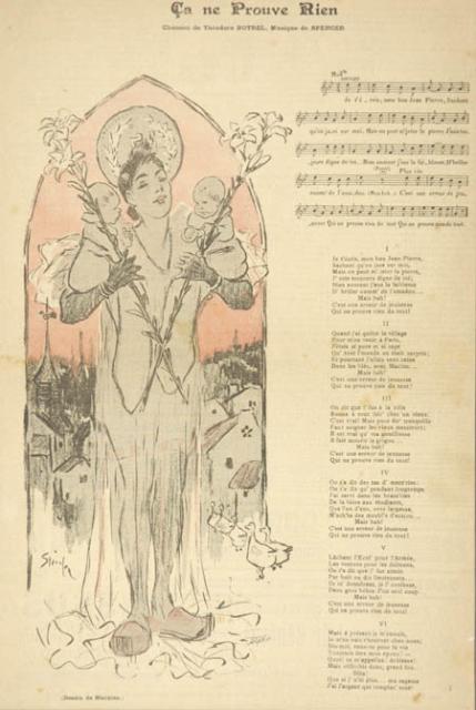 Ca Ne Prouve Rien by Theodore Botrel (May 7, 1893)