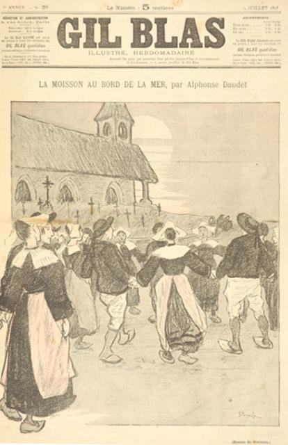 La Moisson Au Bord de la Mer by Alphonse Daudet (Jul. 10, 1893)