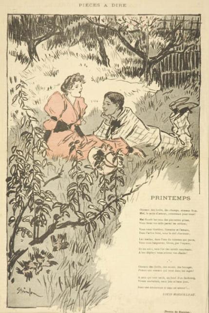 Printemps by Louis Marsolleau (Apr. 16, 1893)