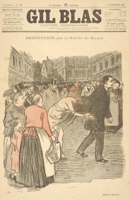 Restitution by Xavier de Ricard (Dec. 3, 1893)