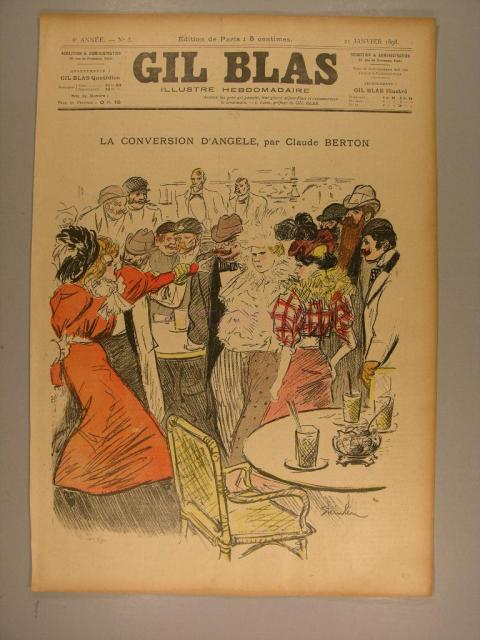 La Conversion d'Angele by Claude Berton (Jan. 21, 1898)
