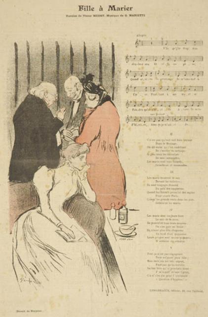 Fille a Marier by Victor Meusy (Jan. 28, 1894)