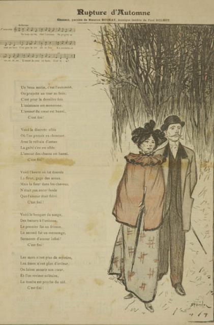 Rupture D'Automne by Maurice Boukay (Oct. 28, 1894)