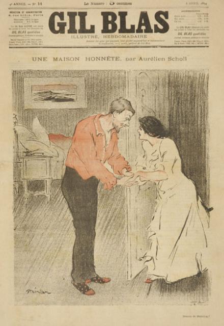 Une Maison Honnete by Aurelien Scholl (Apr. 8, 1894)