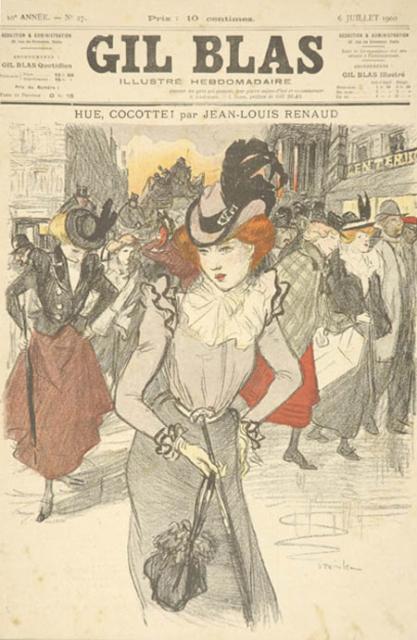 Hue Cocotte by Jean-Louis Renaud (Jul. 6, 1900)