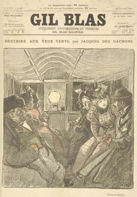 Berthine Aux Yeux Verts by Jacques Des Gachons (Oct. 23, 1896)