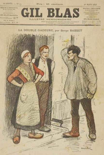 La Double Gageure by Serge Basset (Mar. 25, 1898)