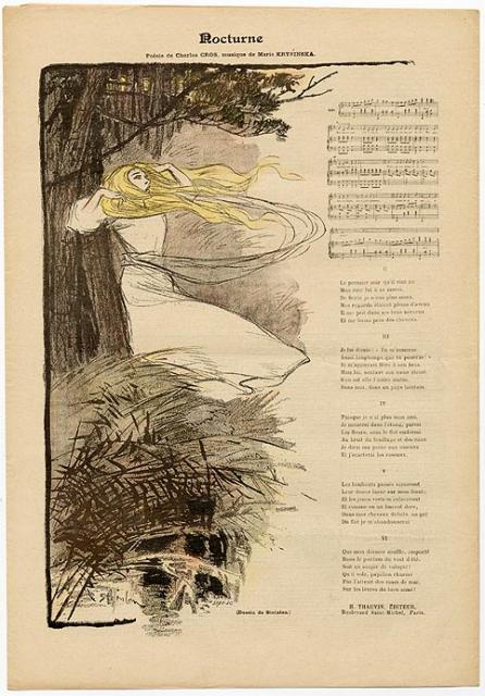 Nocturne by Charles Gros (Mar. 15, 1896)