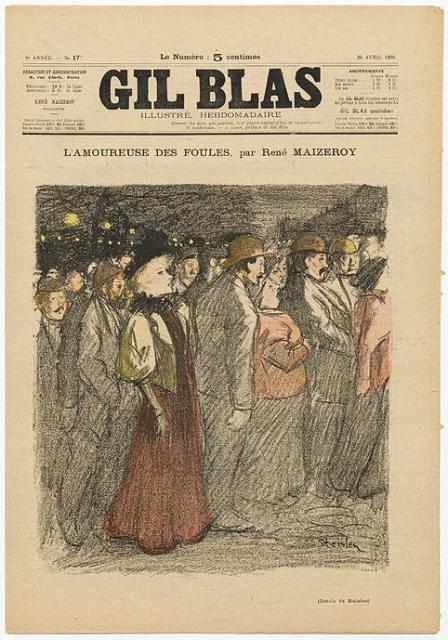 L'Amoureuse des Foules by Rene Maizeroy (Apr. 26, 1896)