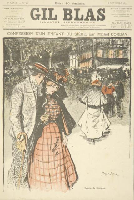 Confession d'Un Enfant du Siege by Michel Corday (Nov. 5, 1897)