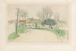 La Maison a L'Entree du Village (1902) (C 68) (second state) (Collection of the Art Institute of Chicago)