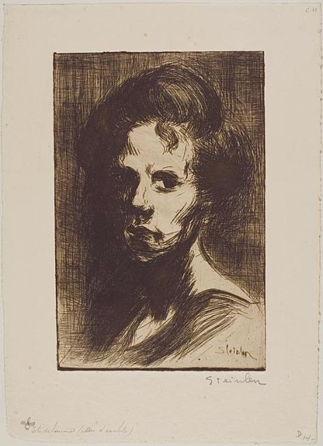 Tete de Femme (1898) (C 11) (Collection of the Art Institute of Chicago)