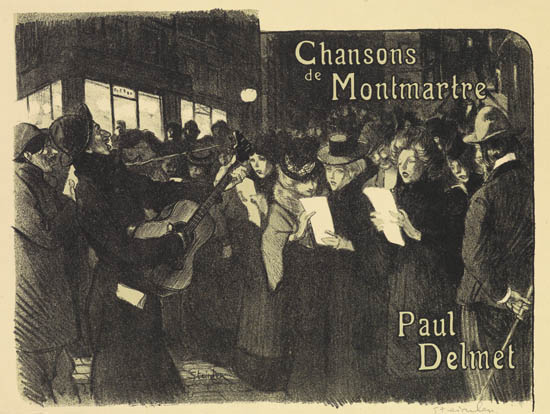 Les Chanteurs des Rues (1899) (C 218) (2nd state)