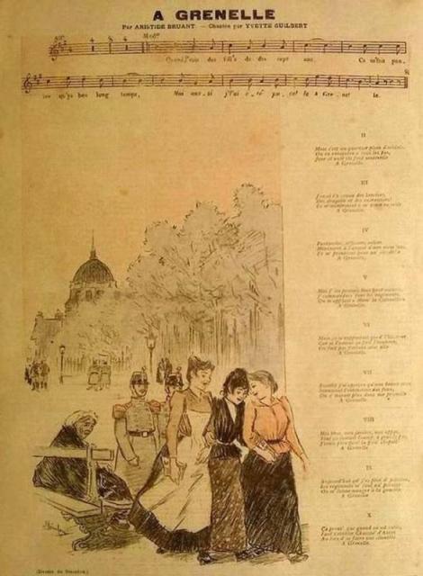 A Grenelle by Aristide Bruant (Oct. 18, 1891)