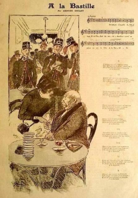 A La Bastille by Aristide Bruant (Feb. 7, 1892)