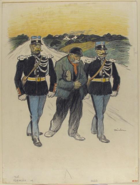 Sans Le Sou (1894) (original drawing) (Collection of the Metropolitan Museum of Art)