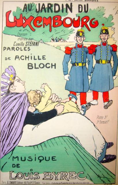 Au Jardin Du Luxembourg (1893) (C 436)