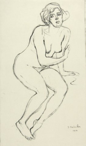 Nu en Hauteur (1914)