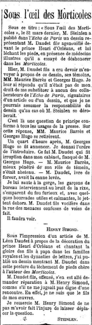 Article responding to Morticoles (Apr. 19, 1896)