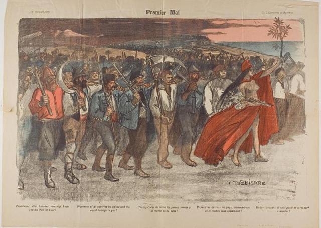 Premier Mai (reproduced in Le Chambard, April 20, 1894) (Collection of the Art Institute of Chicago)
