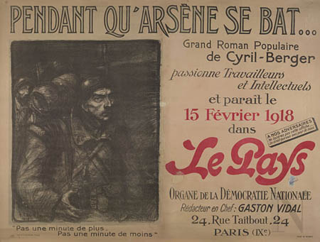 Pendant Qu'Arsene se bat (1918) (JC 192)