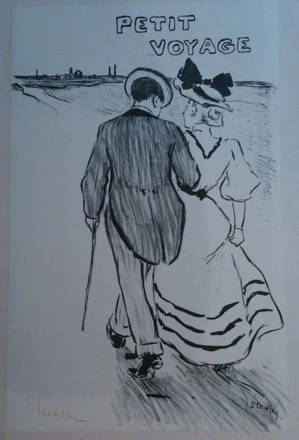 Petit Voyage (1894) (C 441) (signed proof on chine applique)