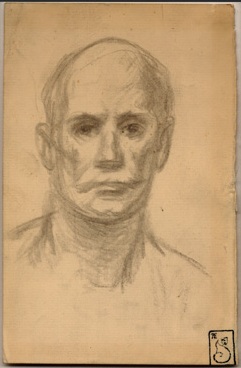 Head of a Man (C. & J. Goodfriend Gallery)