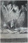 Original drawing for Les Quatres Dames (Galerie Alfa)