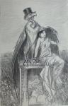 Original drawing for Le Roi Plutus (Galerie Alfa)