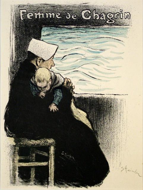 Femme de Chagrin (1894)(C 454) (1st state) (color)