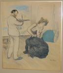 Original drawing for Le Rayon de Soleil