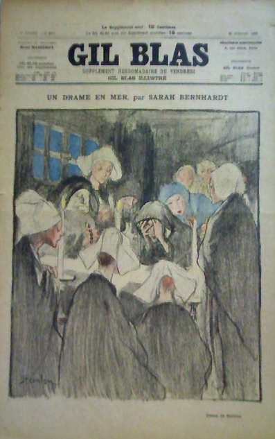 Un Drame de Mer by Sarah Bernhardt (Jul. 31, 1896)