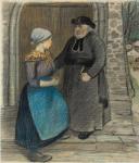 Original drawing for La Penitence (Collection of the National Gallery of Art)