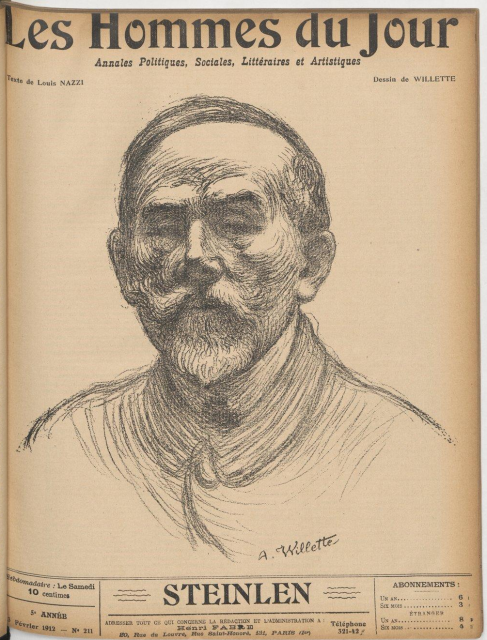 Steinlen (cover by Willette)
