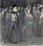 Original drawing for L'Amoureuse des Foules (Swann auction, Sept. 23, 2014)