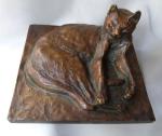 Reclining cat (Private collection, U.S.)