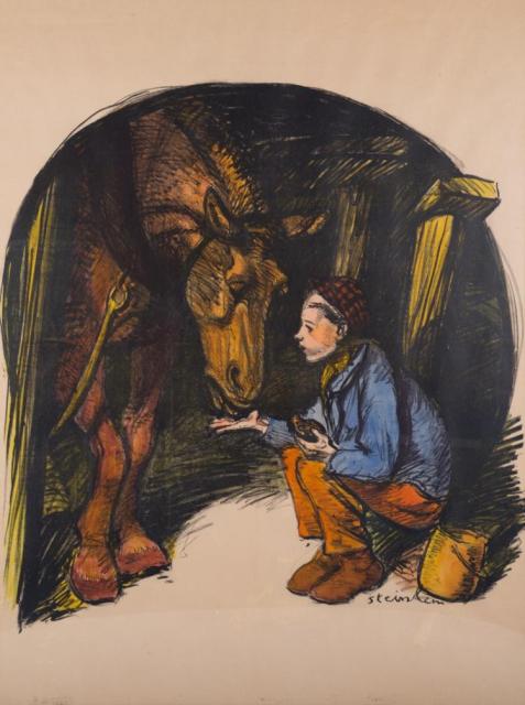 Le Tunnel (1920) (before letters)