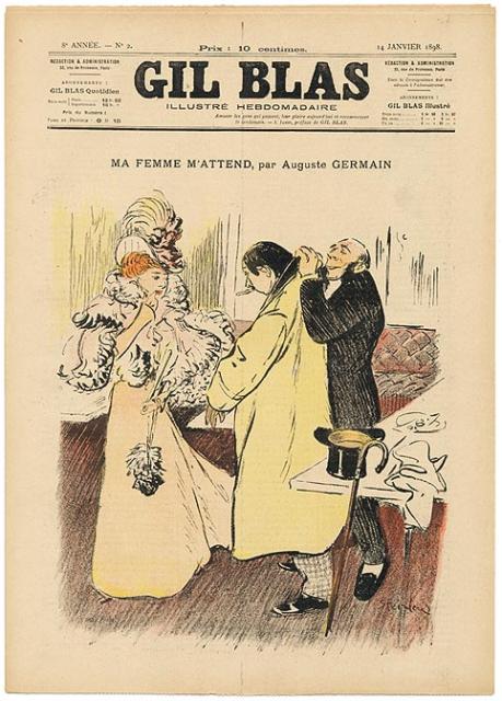 Ma Femme M'Attend by Auguste Germain (Jan. 14, 1898)