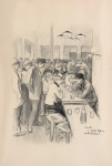 Bar scene (Rossini auction, Apr. 2022)