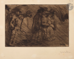 Planche de Croquis (No. 4) (1902) (C 4) (Ader auction, Apr. 8, 2022)