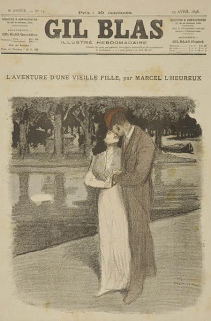 L'Aventure D'Une Vieille Fille by Marcel L'Heureux (Apr. 29, 1898)